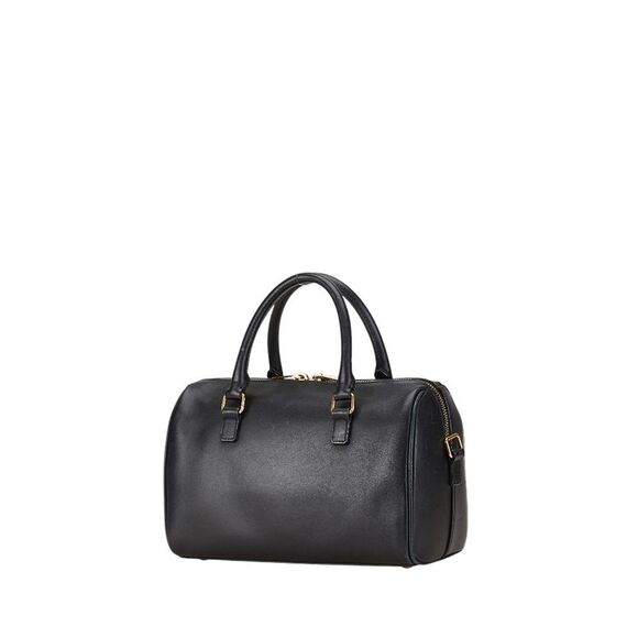 Pre Loved Fendi Yves Saint Laurent Sac De Jour Nano Leather Handbag Black - Picture 2 of 8